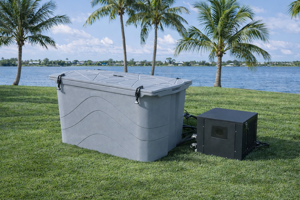 Frozin 400 Cold Plunge System with Chiller & Filtration — All‑in‑One