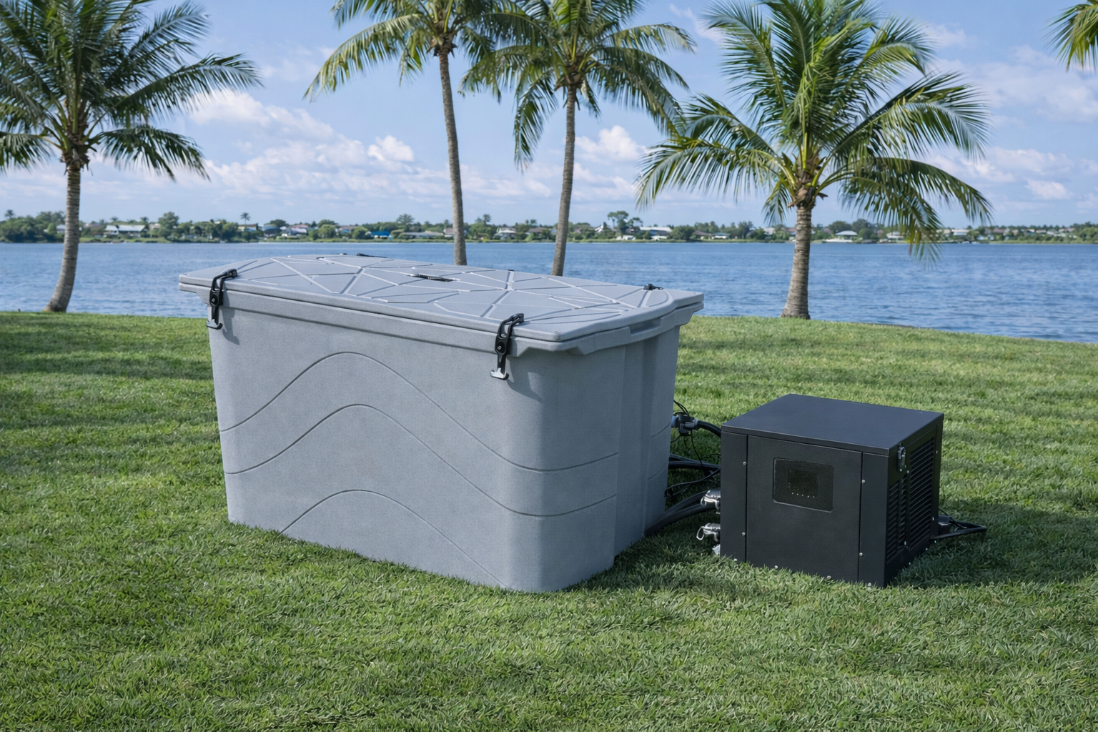 Frozin 400 Cold Plunge System with Chiller & Filtration — All‑in‑One