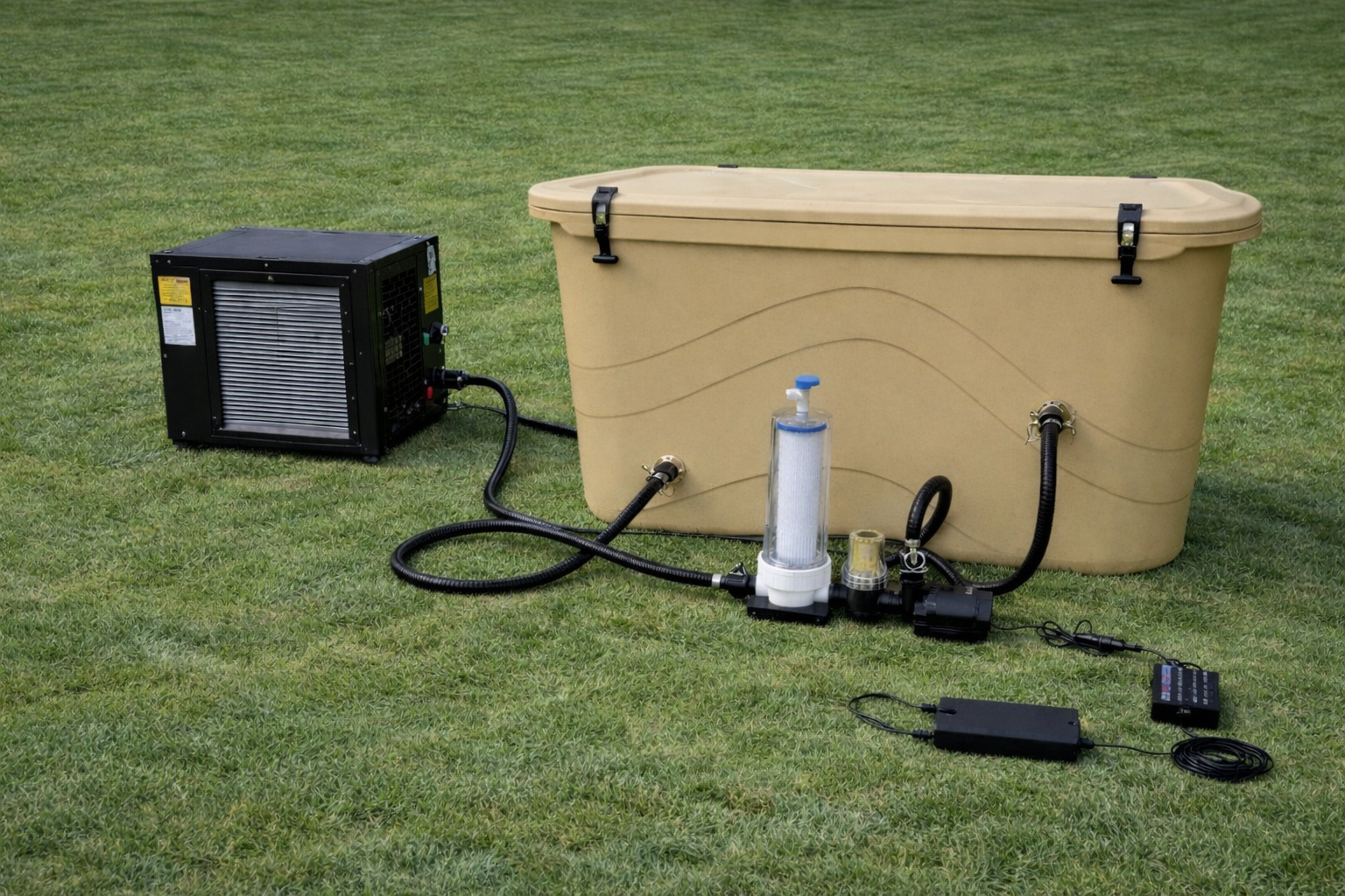 Frozin 400 Cold Plunge System with Chiller & Filtration — All‑in‑One