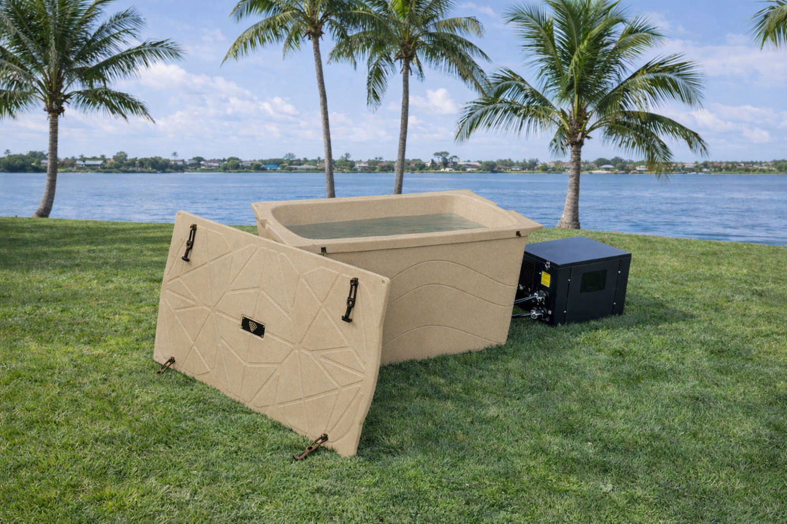 Frozin 400 Cold Plunge System with Chiller & Filtration — All‑in‑One
