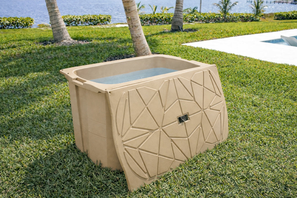 Frozin 400 Cold Plunge Tub — Insulated, Chiller‑Ready (100 Gallons)