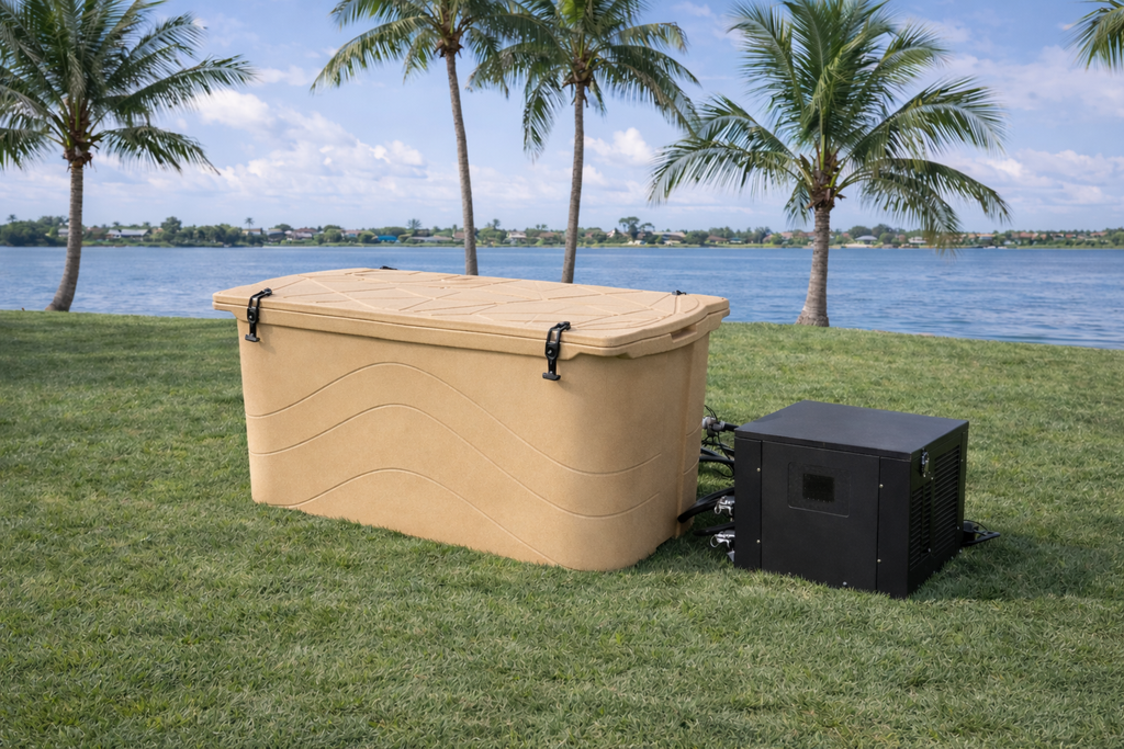 Frozin 400 Cold Plunge System with Chiller & Filtration — All‑in‑One