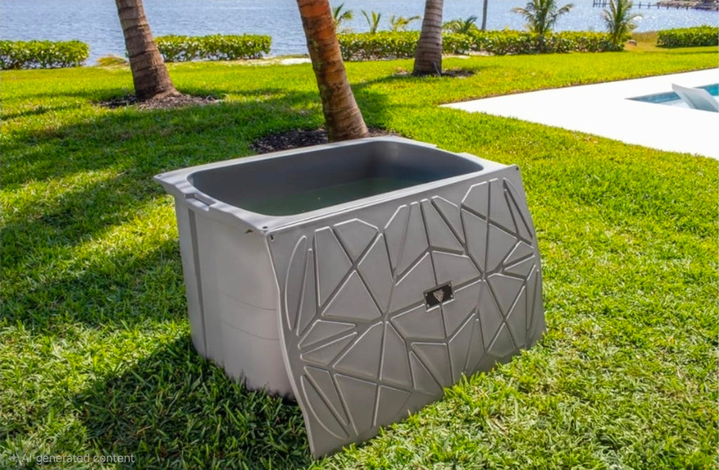 Frozin 400 Cold Plunge Tub — Insulated, Chiller‑Ready (100 Gallons)