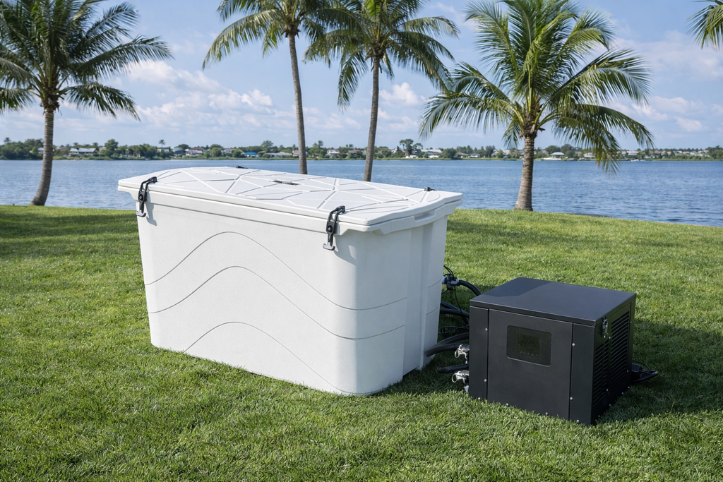 Frozin 400 Cold Plunge System with Chiller & Filtration — All‑in‑One