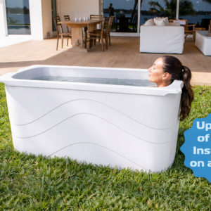 Frozin 400 Cold Plunge Tub — Insulated, Chiller‑Ready (100 Gallons)